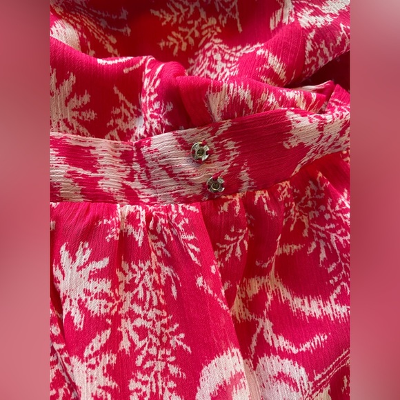 NWOT BA&SH Ulia Printed Surplice Mini Dress Size 1 - Picture 7 of 7